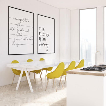 This Kitchen Is For Dancing Print - Blim & Blum